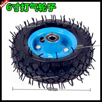 one 6X2 Inflation Tire Wheel Use 6 Tire Alloy Hub 160mm Pneumatic Tyre Electric Scooter  Pneumatic Wheel Trolley Cart Air Wheel