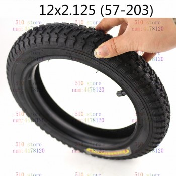 FREE SHIPPING Bike Stroller Urban Electric Scoote Tire Set 12 1/2 x 2 1/4 12 x 2.125 57-203 ( Tiresamp;Tubes)