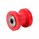 10mm Chain Roller Slider Tensioner Wheel Guide Pit Dirt Mini Bike Moto Atv Red