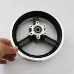 Free shipping 10 inch Electric scooter wheel hub 10 inch aluminum alloy wheel rims 10x2 10x2.125 10x2.50 10x2.25 tires rims