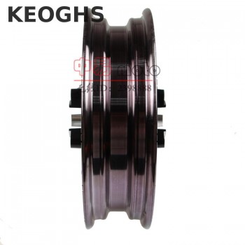 Keoghs Double Twin Brake Disc Front Wheel Rim 12*2.75 Inch Aluminum Alloy 70mm Disc Install For Yamaha Honda Scooter Modify