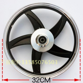 16x2.50 Electric car front disc brake modified aluminum alloy wheel vacuum bead steel rim 16 inch disc 16*2.5/3.0 bearing 6200