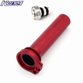 RED BILLET THROTTLE TUBE FOR HONDA CRF250X CRF250R CRF450X CRF450R 2002-2017