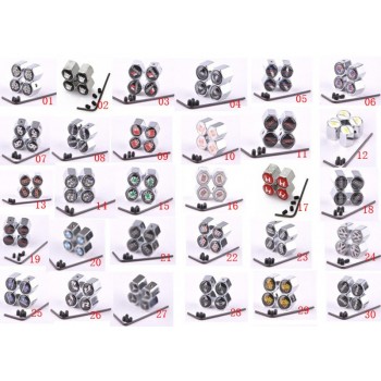 1 set Anti-theft Tire Valve Caps Various Car Logo Badge Emblem Tuning Safety Valve Stem Cover Car-Styling Parts