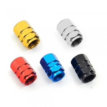 2018 New 4pcs/pack Theftproof Aluminum Car Wheel Tires Valves Tyre Stem Air Caps Airtight Cover