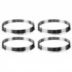 AUTO 4 x Universal Aluminum Hub Centric Ring Wheel Spacer Set 74.1mm O/D 72.6mm I/D