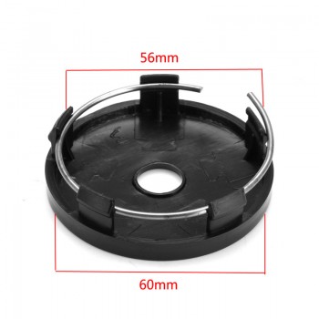 4Pcs Universal ABS Car Auto 60mm/56mm Wheel Center Hub Caps Cover Hubcaps Rim Automobile Dust Cover Wheel Hub Cover Hub Cap