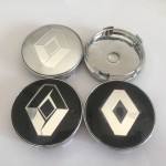 4pcs Renault 56mm 60mm Car emblem Wheel Center Cover Hub Cap Resin Badge car styling Clio Megane Laguna Scenic