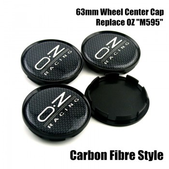 4 Pcs O.Z Racing oz 63mm Wheel Center Hub Caps Cover M595 Replacement Carbon Fiber Buy 4 Get 1 FREE