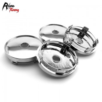 Rhino Tuning 4pcs 61mm(55mm) Car Wheel Center Caps Emblem Auto Styling Rim Hub Cap Cover 288