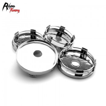 Rhino Tuning 4pcs 61mm(55mm) Car Wheel Center Caps Emblem Auto Styling Rim Hub Cap Cover 288