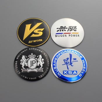 KOM 56.5mm 4pcs/lot wheels sticker center hub auto refitting logo centre sticker emblems rays volk ssr work vs ms jp sign badges