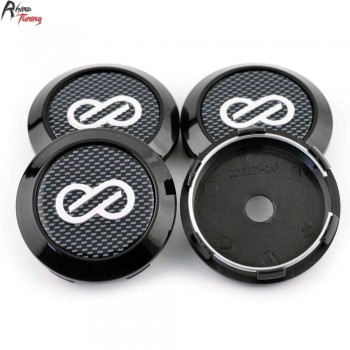 Rhino Tuning 4pcs 68mm(64mm) Enkei Emblem Car Wheel Center Caps Auto Styling Wheels Rim Hub Cap Accessories 557