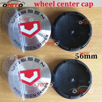 Car styling 4pcs/lot 56mm Black Car Custom Alloy ABS Rim Wheel Hub Hubcaps Center Center Caps Cover for vossen car emblem badge