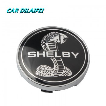 4pcs 60mm 3D Cobra Snake Car Emblem Tire Wheel Center Hub Cap Badge wheel Decal Sticker for Ford mustang Shelby GT500 GT350