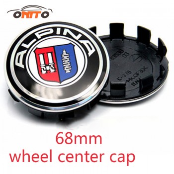 100pcs 68mm 2.68inch PVC 5pins /10Clips abs Car Wheel Hub caps label car emblem 6.8cm 2.68 Car Wheel Rim covers for X1 X3 X4 X5