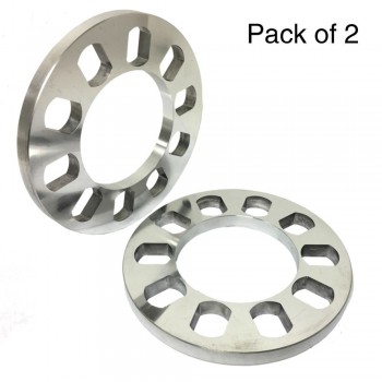 TIROL 2PCS Universal Wheel Spacer 5 hole Disc Brake Spacer Kit 12MM Thick wheel spacer T12853GLa Free Shipping