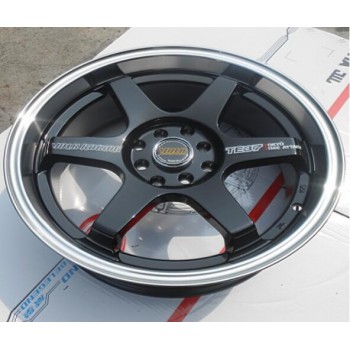 Replica TE37 18 inch  4x100 4x114.3 5x100 5x105 5x108 5x112 5x114.3 5x120 Car Aluminum  Alloy Wheel Rims for Honda Audi VW