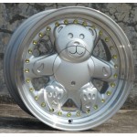 Bear 15 inch  15x8.0   4x100 4x114.3 Car Aluminum Alloy Wheel Rims