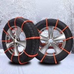 10Pcs/lot Universal Car Tire Wheel Snow Anti-Skid Chain Belt Car-Styling Mud Plastic Winter SUV Tyres Autocross Outdoor Offroad