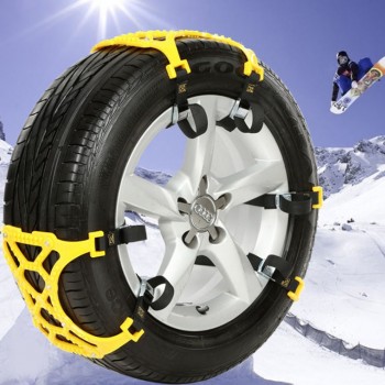 Car Snow Chain Thickened Tire Anti-Skid Belt Tire Emergency Thickening Anti Universal Car Tyre Wheel Chain Car Accessories