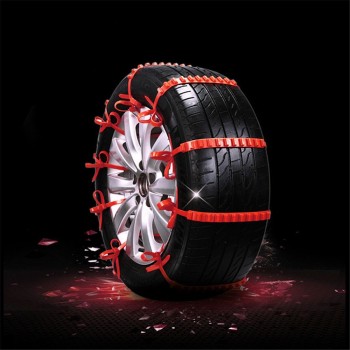 wupp 10 Pcs Snow Tire Chain Car Anti-Skid Emergency Winter Driving Spikes Car Tires Dec26 Drop Ship