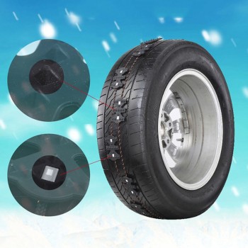 2Pcs Car Truck SUV Tire Anti-skid Chain Winter Driving Safety  Car Snow Chain Emergency Chain Black Butterfly Non-slip Chains