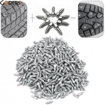 100Pcs Universal Winter Car Anti Slip Screw Stud Wheel Tire Snow Nail Spike Strong And Durable Tire Anti-Slip Screw Stud