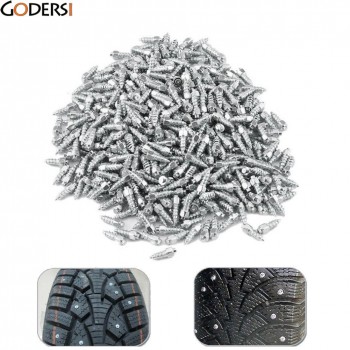 100Pcs Universal Winter Car Anti Slip Screw Stud Wheel Tire Snow Nail Spike Strong And Durable Tire Anti-Slip Screw Stud