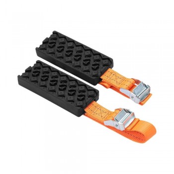 2Pcs Car Tire Anti-Skid Block Vehicle Emergency Snow Chain Universal Anti-Skid