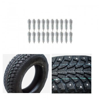 100pcs 4x12mm Car Wheel Tires Studs Screw Snow Spikes Winter Wheel Lugs Tyre Snow Chains Studs