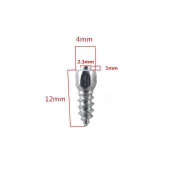 100pcs 4x12mm Car Wheel Tires Studs Screw Snow Spikes Winter Wheel Lugs Tyre Snow Chains Studs