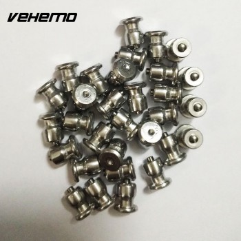 Vehemo 100pcs Aluminum Alloy Wheel Lug Ice Snow Nail Car Tire Stud Spare Winter Anti-Slip Automobile Screw