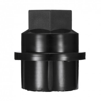 5x 27mm Universal Car Auto Plastic Wheel Lug Nut Covers Caps Black