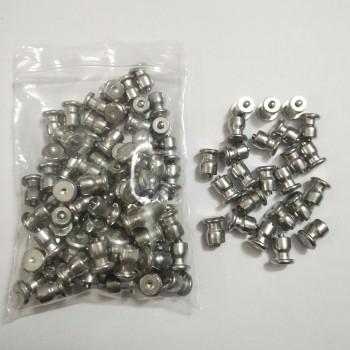 100pcs Silver Wheel Lug Screw Spare Tyre Tire Winter Anti-Skid Anti-Slip Spike