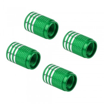 4PC Car Truck Bike  Tire Tyre Wheel Valve Stems Cap   Tire Wheel Rims Stem Air Valve Caps Tyre Cover Aluminum 1.6*1cm