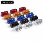 *DSYCAR 20Pcs/lot Universal Moto Bike Car Tire Wheel Valve Cap Dust cover Car Styling for Fiat Audi Ford Bmw car VW lada opel