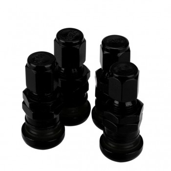 Car-styling 4pcs Set Bolt-in Aluminum Car Tubeless Wheel Tire Valve Stems With Dust Caps car-styling car accessories    tires