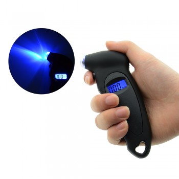 Digital Tire Pressure Gauge Meter Bicycle Bike Car Tire Diagnostic Tool 0-150 PSI Backlight LCD Air Pressure Gauge Tester