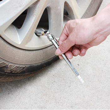 Pencil Pen Style Truck Auto Vehicle Car Tire Pressure Gauge 10-100 PSI Air Meter  Top quality tire pressure  14*2*0.8cm #0518