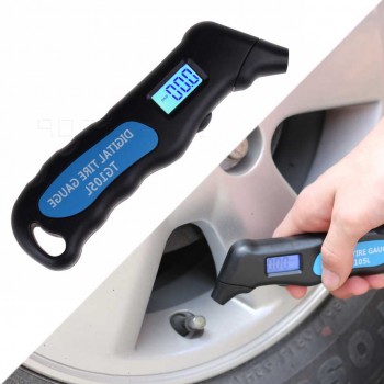 TG105 LCD Digital Car Truck Tire Tyre Air Pressure Gauge Meter Manometer Barometers Tester High Precision  for Car Truck