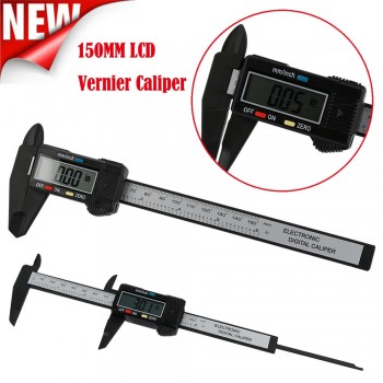 Popular 150MM 6inch LCD Digital Electronic Vernier Caliper Gauge Micrometer