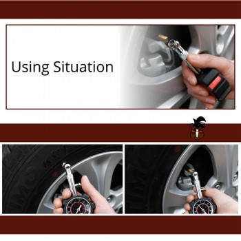 High Accuracy Handheld Car Tire Pressure Gauge Diagnostic Tool Universal Auto Tyre Air Pressure Gauge Tester Repair Accessories