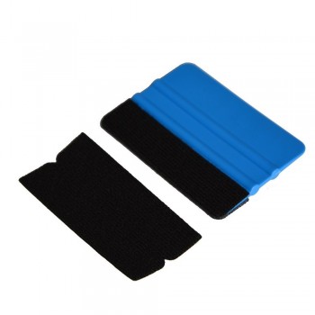 FOSHIO 2pcs Plastic Felt Squeegee Scraper+10pcs Fabric Felt Car Vinyl Film Wrap Window Tint Tools Auto Car Stickers Remove Tools