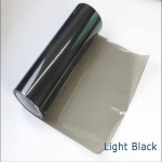 1pc Car Headlight Taillight Fog Lamp Tint Film Sticker Light Black 40cm x 140cm High Quality Durable Waterproof DIY Decals