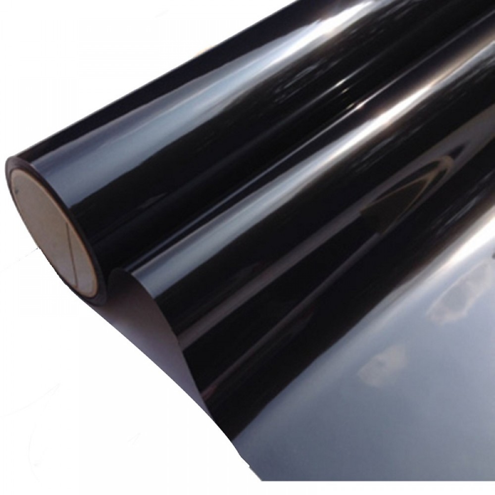 50x 300cm Dark Black Car Window Tint Film Glass VLT 5% 2PLY Car Auto House Commercial Decorative Film Privacy Window Tint