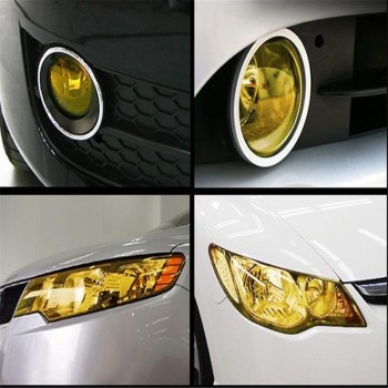 Car Styling Newest 40CMX120CM Dark Black Auto Car Light Headlight Taillight Tint styling waterproof Vinyl Film Sticker Front