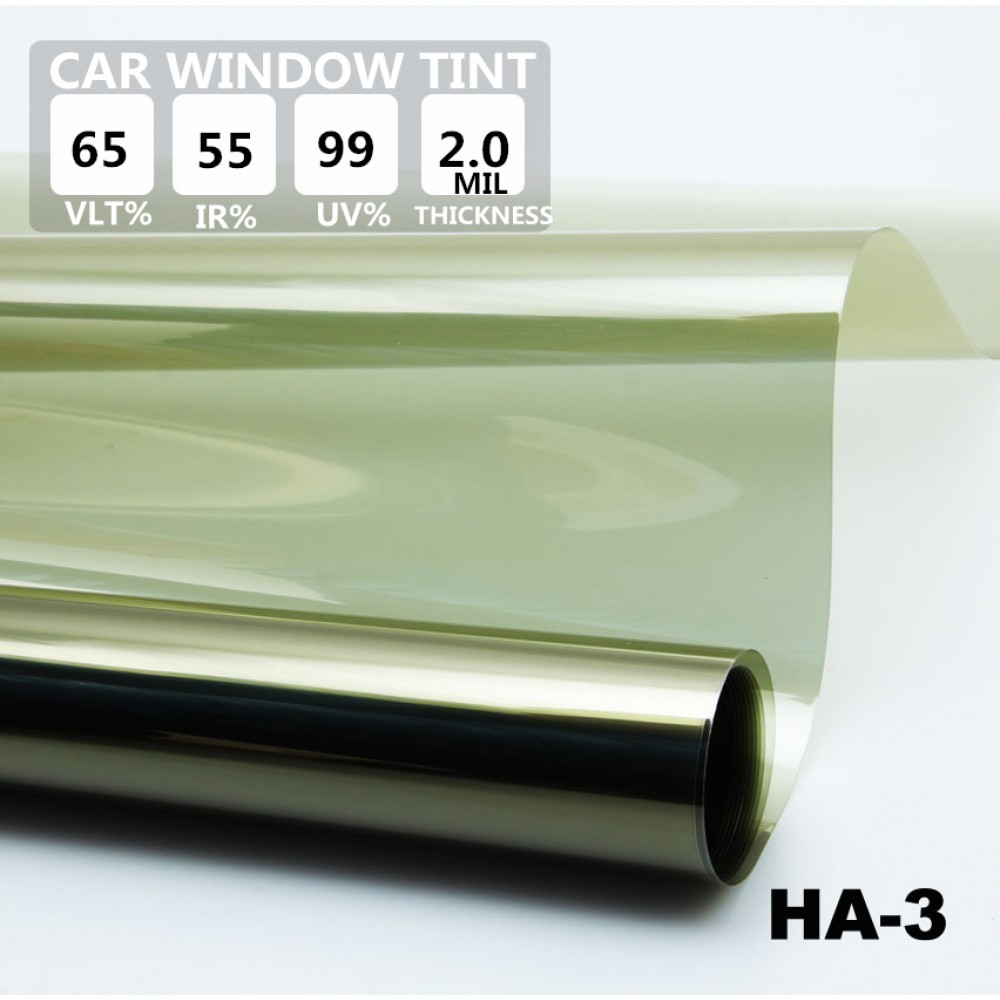 Free Shipping 1.52M*30M VLT65% UV99% IR55% Car Window Tint Film Roll High Quality Heat Reflective Solar Film