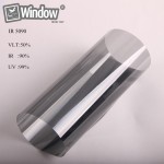 1.52 x 30m Black solar tint nano ceramic film car home window sticker 50% VLT  best quality