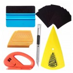 6PCS/SET Vinyl Car Wrap Squeegee Kit K23 Carbon Foil Film Magnet Scraper Auto Window Tint Wrapping Car Sticker Tools